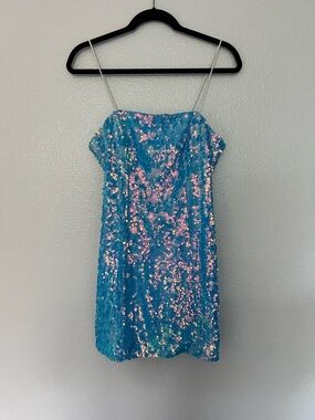 Forever 21 Blue Sequin Dress for Sale up to 90% Off: Poshmark
